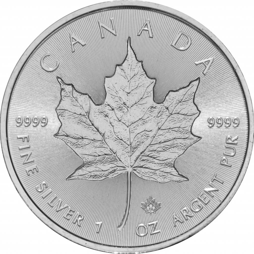 Maple Leaf argent